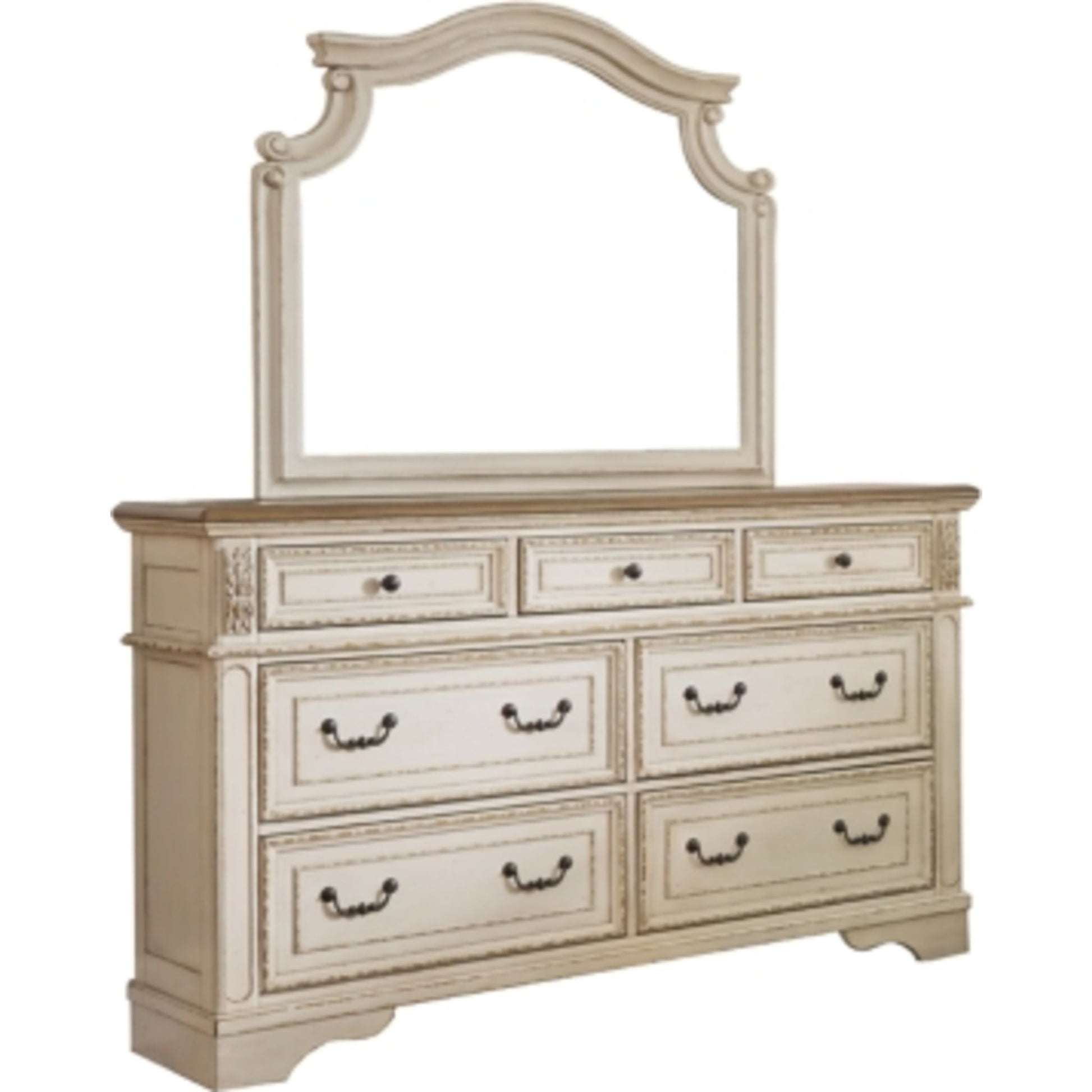 Realyn 5 Piece Bedroom Package - Two-tone
