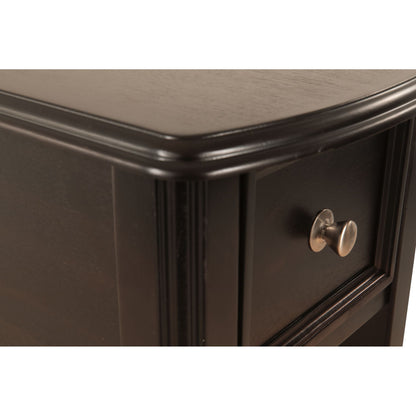 Breegin Chairside Table - Black