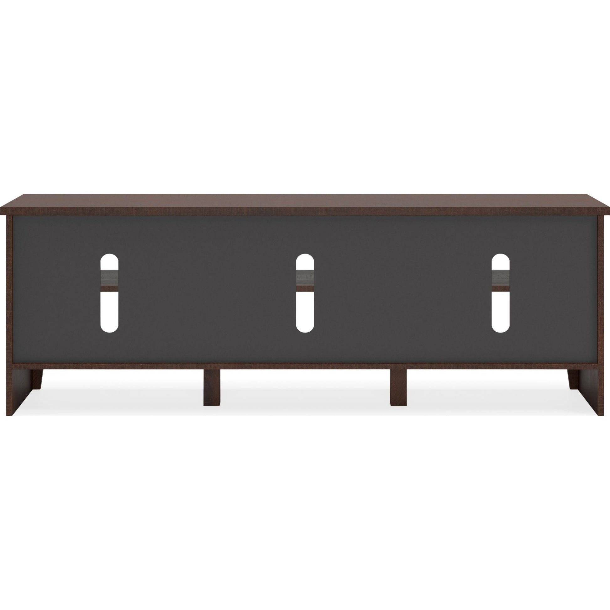 Camiburg Extra Large TV Stand - Warm Brown
