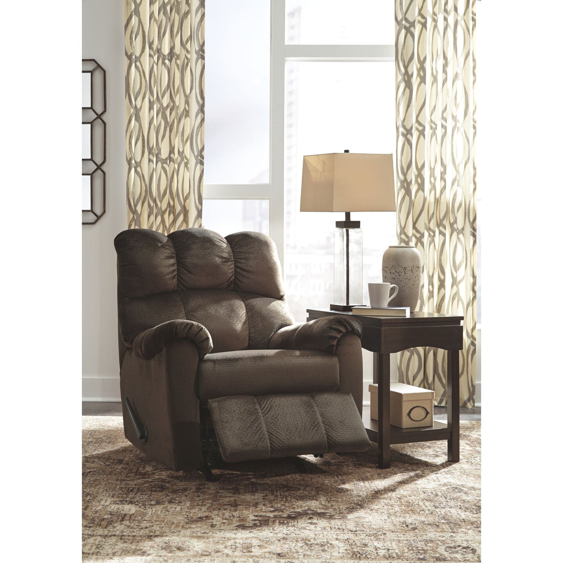 Parketon Rocker Recliner - Chocolate