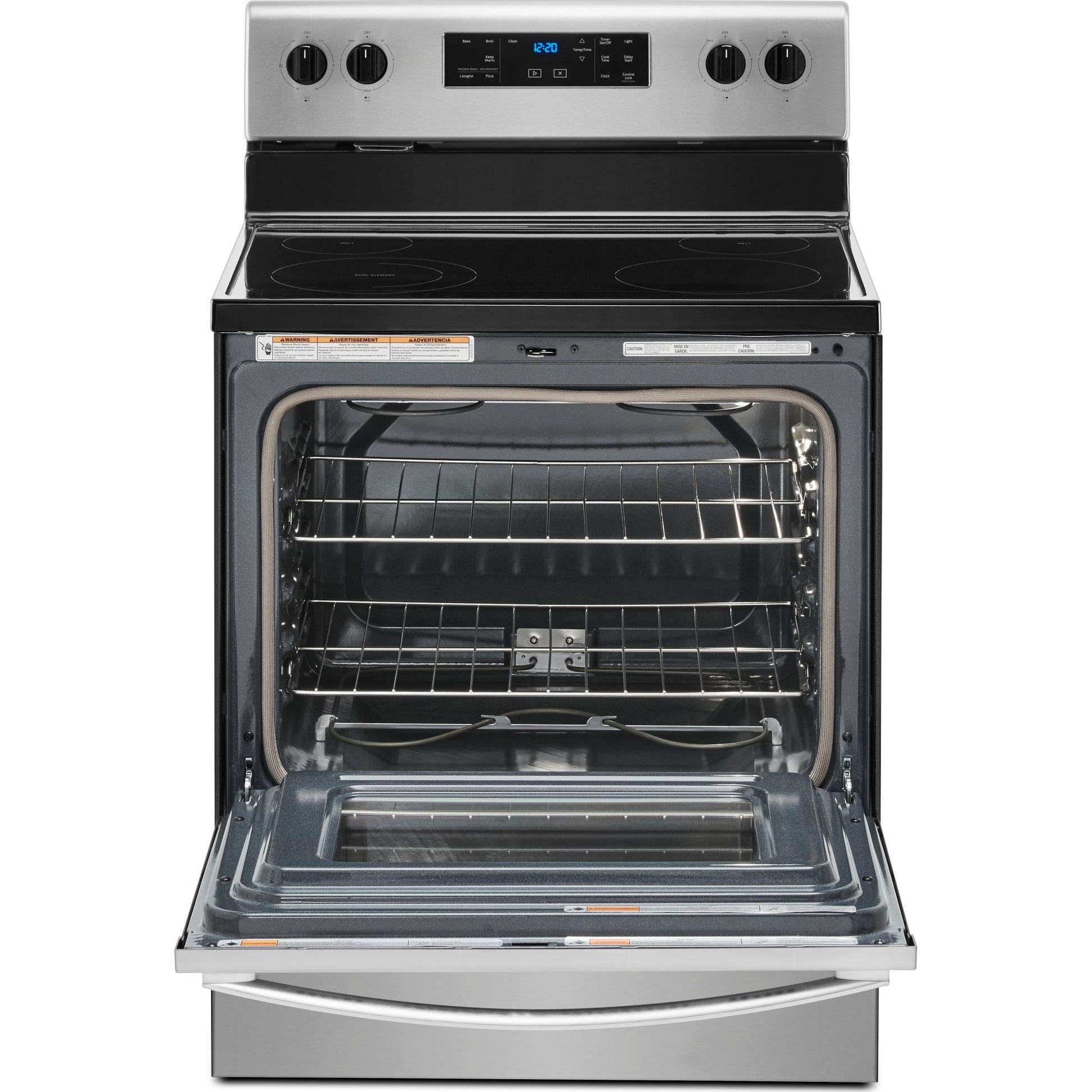 Whirlpool 30" Self Clean Range (YWFE515S0JS) - Stainless Steel
