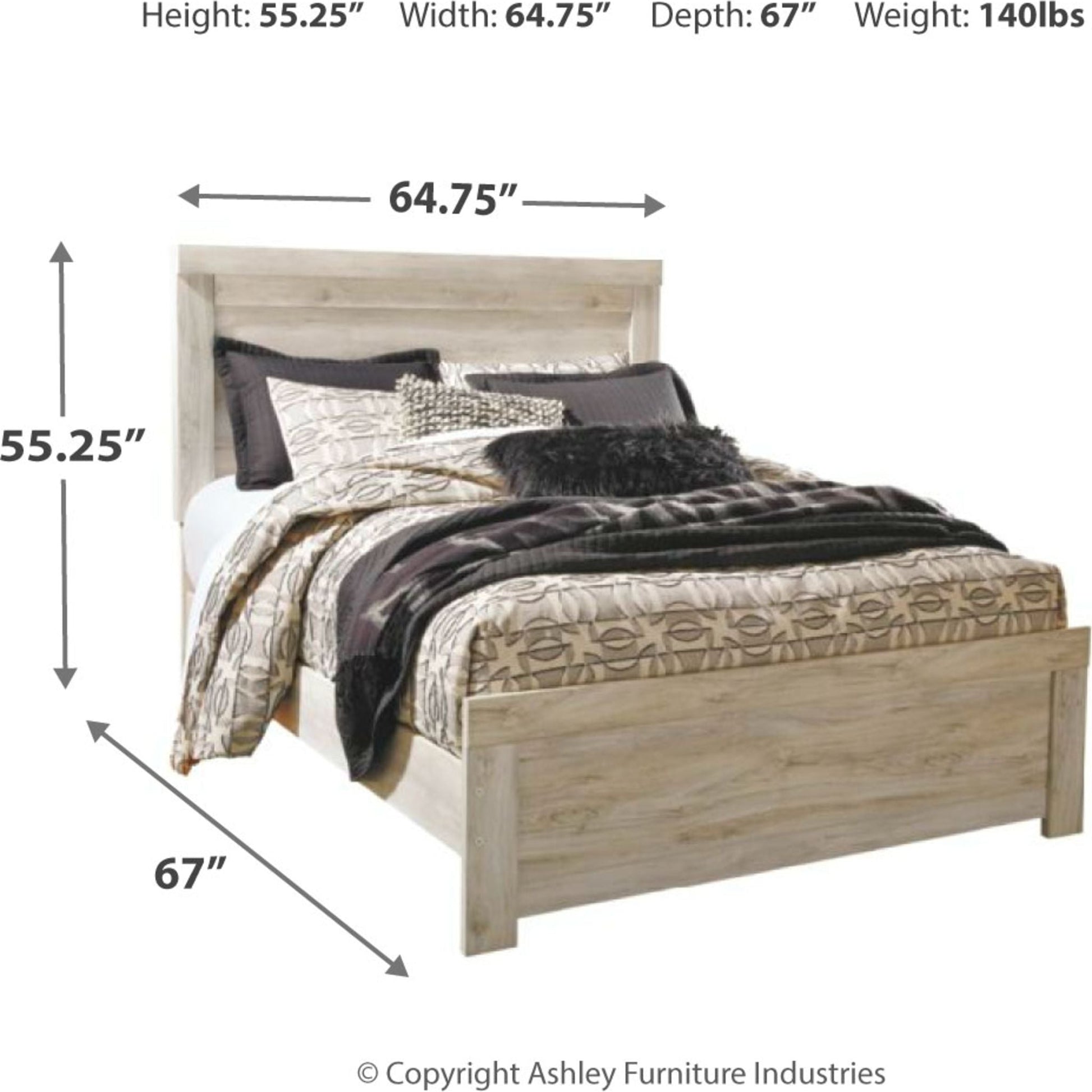 Bellaby 3 Piece Panel Bed