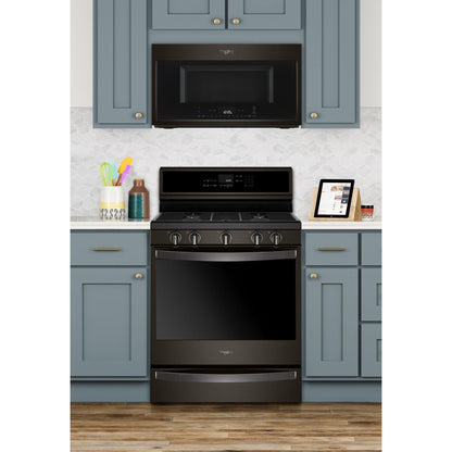 Whirlpool Gas Range (WFG975H0HV) - Black Stainless