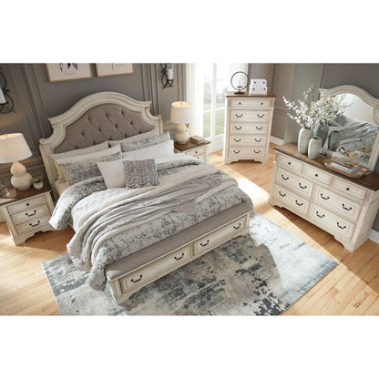 Realyn King Bed - Two-tone