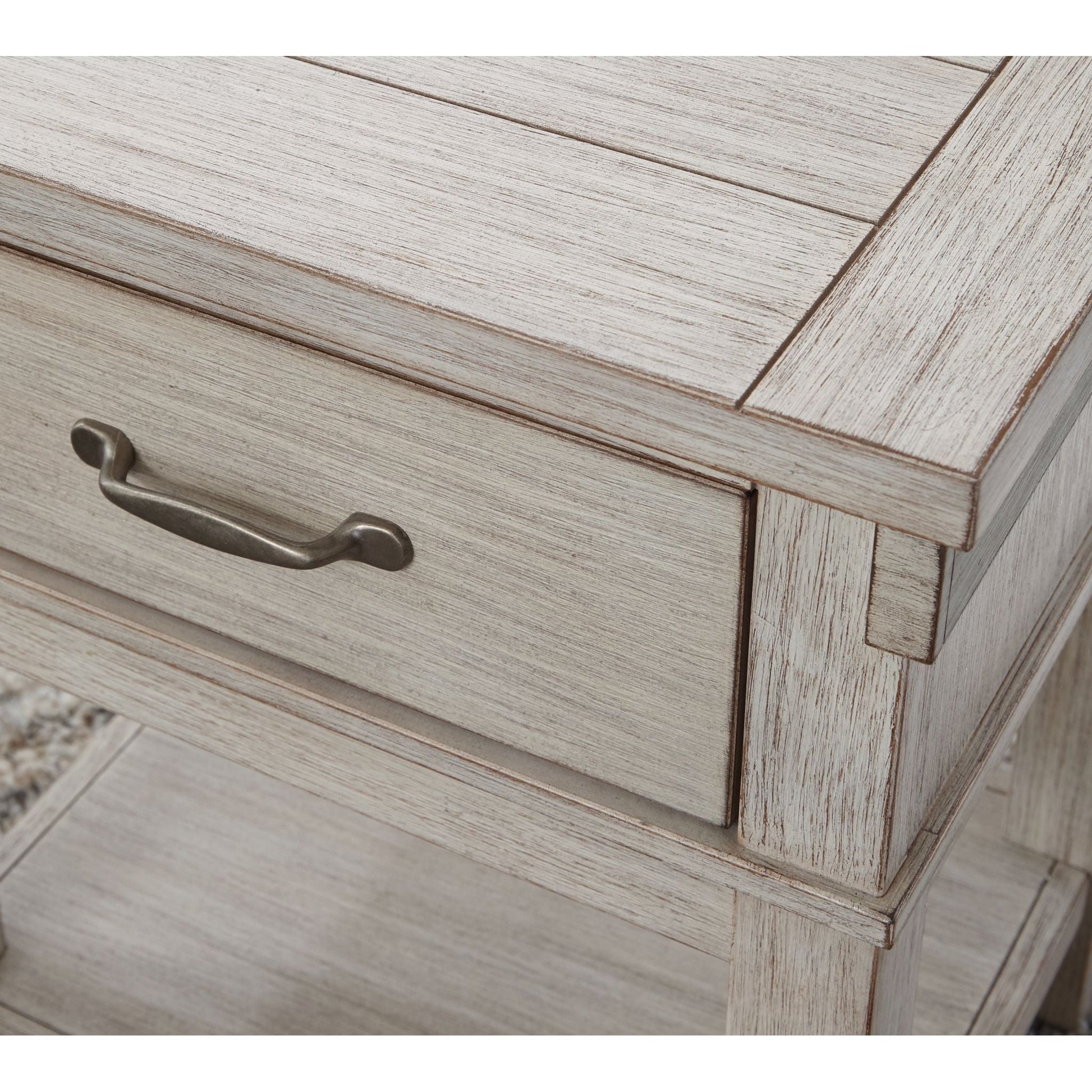 Hollentown Nightstand - Whitewash