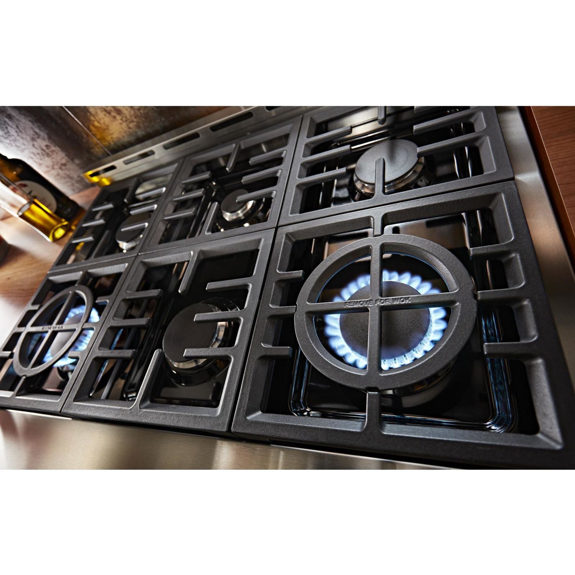 KitchenAid Gas Range (KFGC506JMB) - Misty Blue