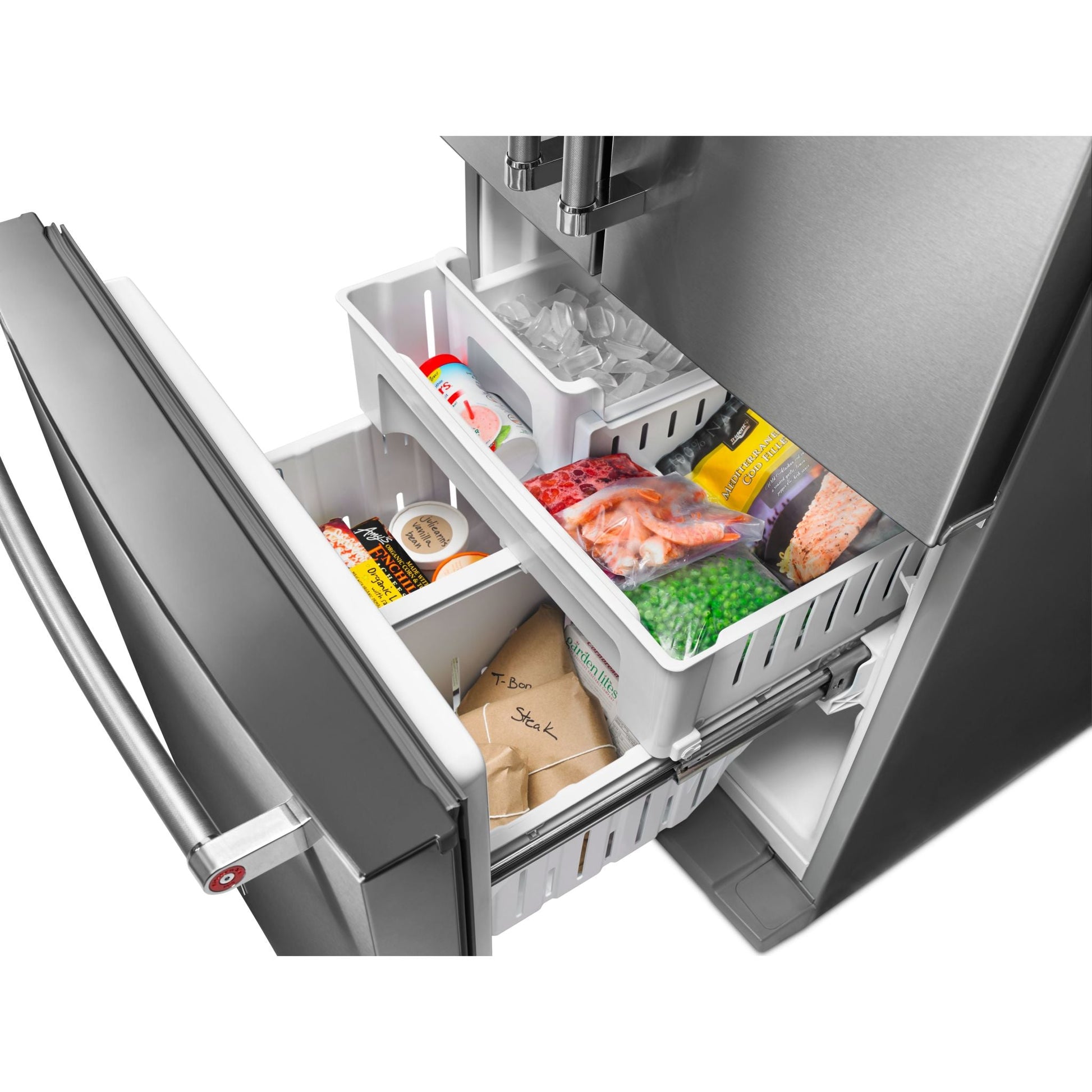KitchenAid French Door Fridge (KRFF300ESS) - Stainless Steel