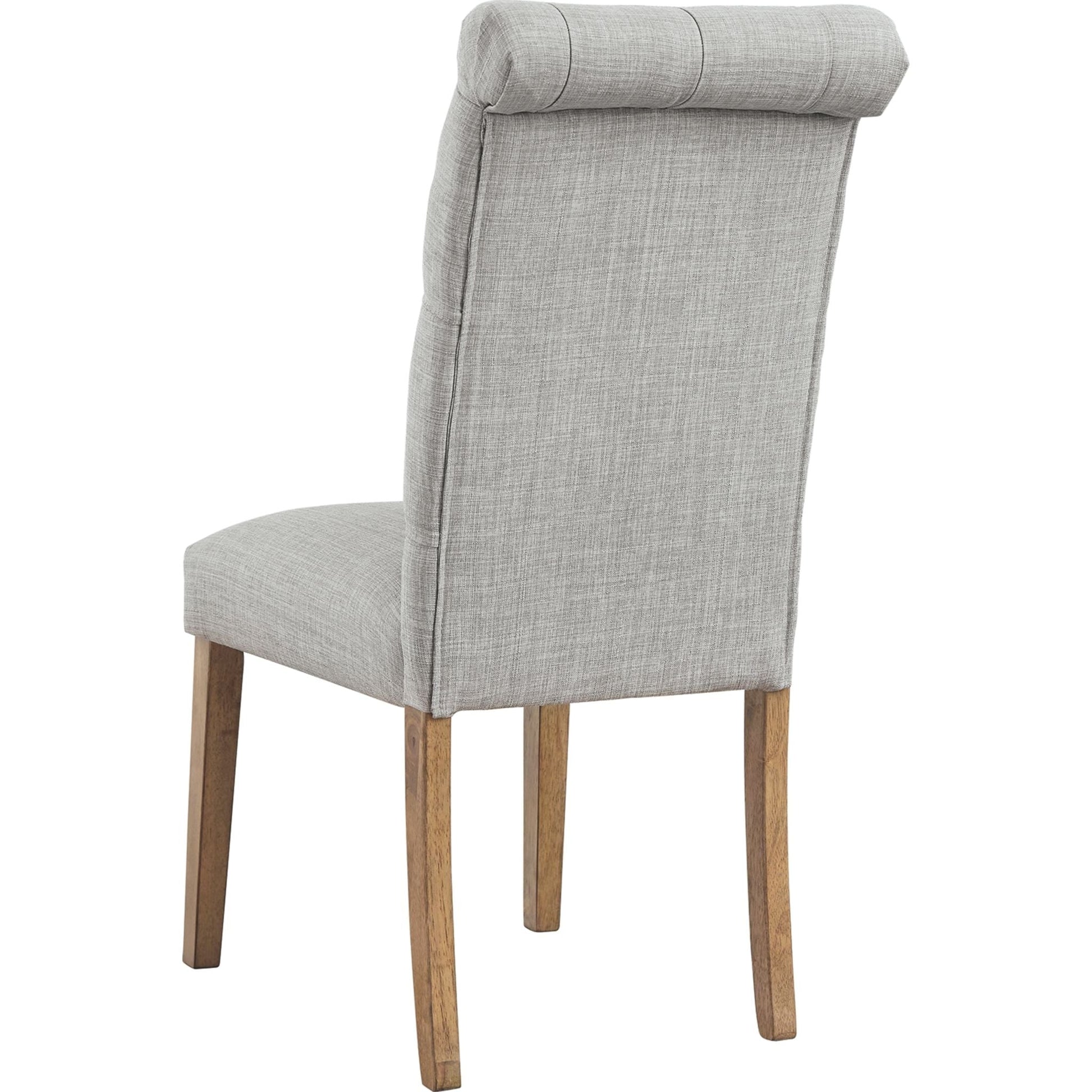 Harvina Upholstered Side Chair - Light Gray - (D324-02)