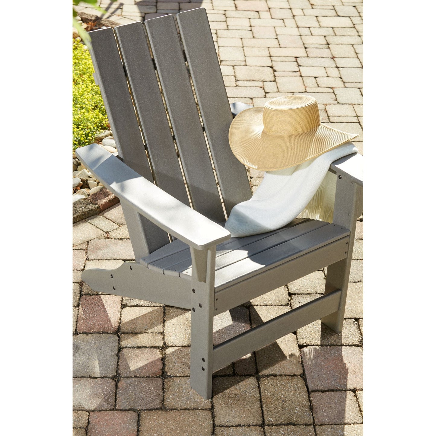 Outdoor Visola Adirondack Chair Gray