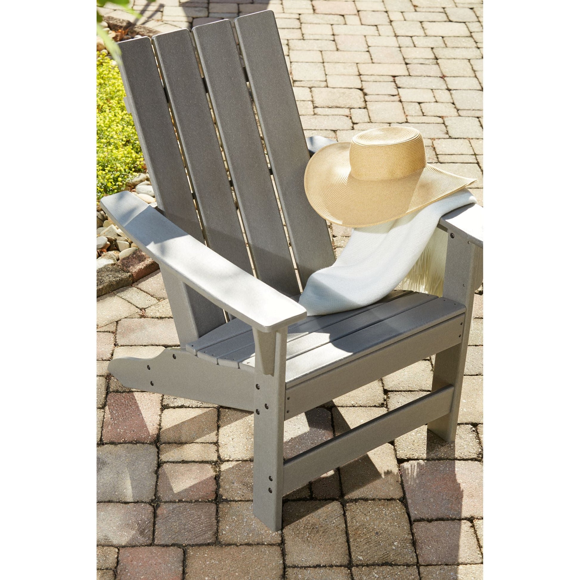Outdoor Visola Adirondack Chair Gray