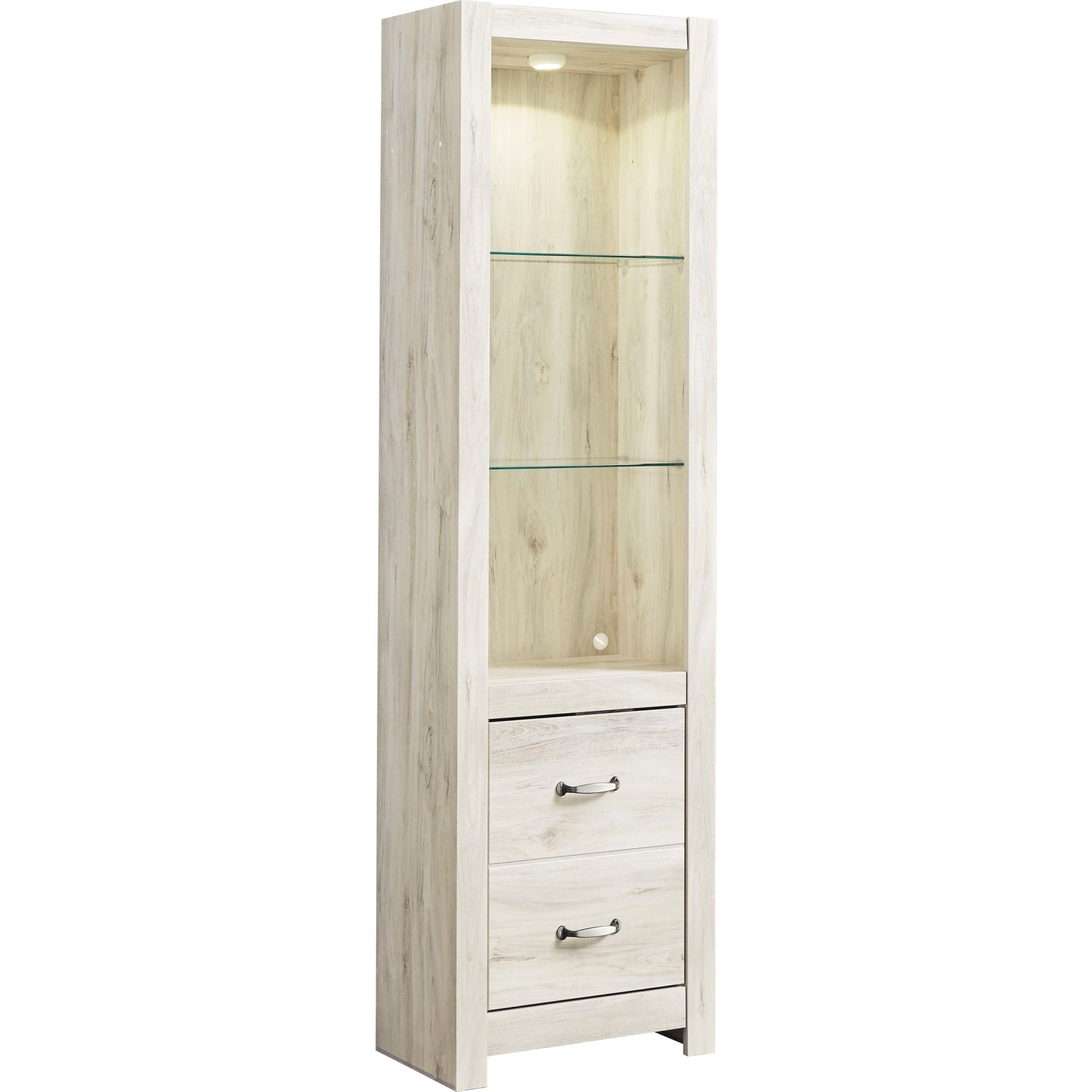 Bellaby Entertainment / Fireplace - White Wash