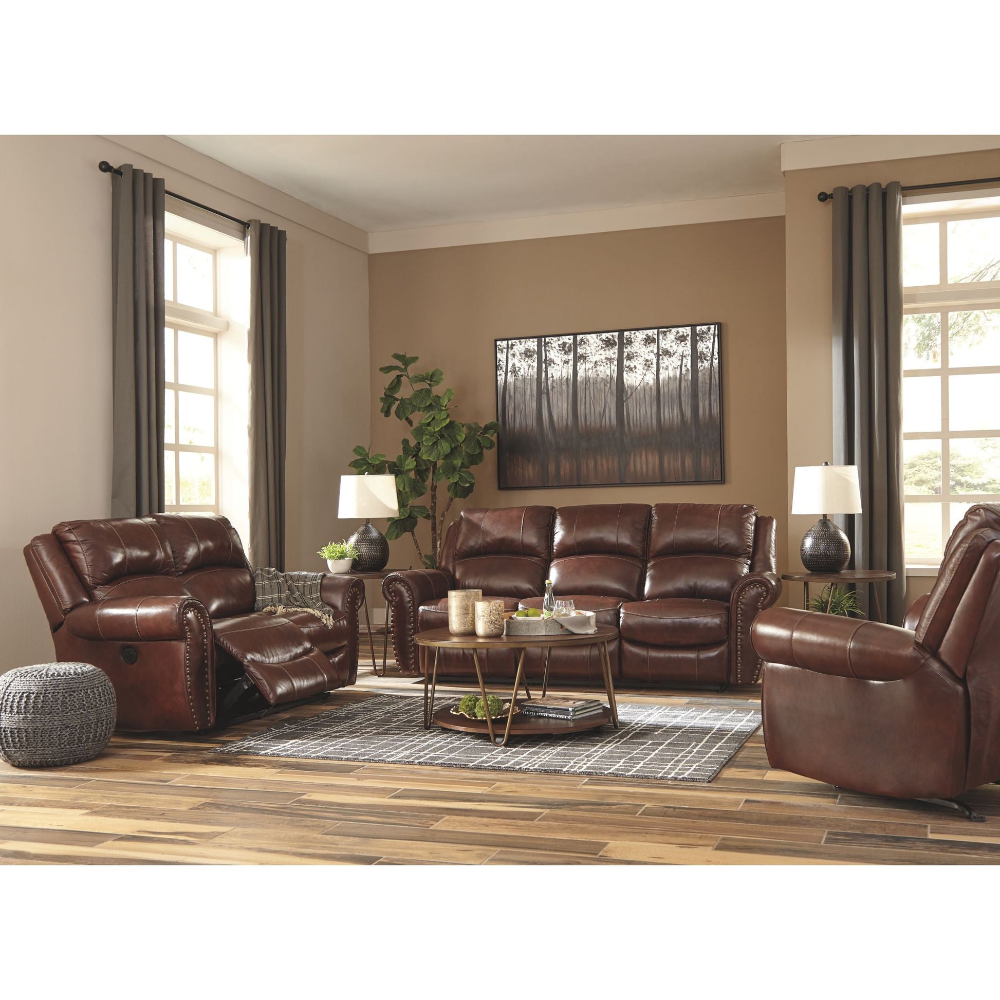Bingen Power Reclining Loveseat - Harness