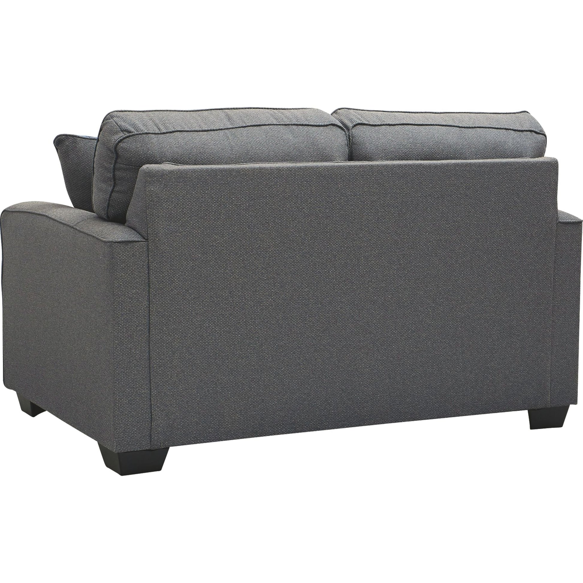 Kiessel Loveseat - Steel