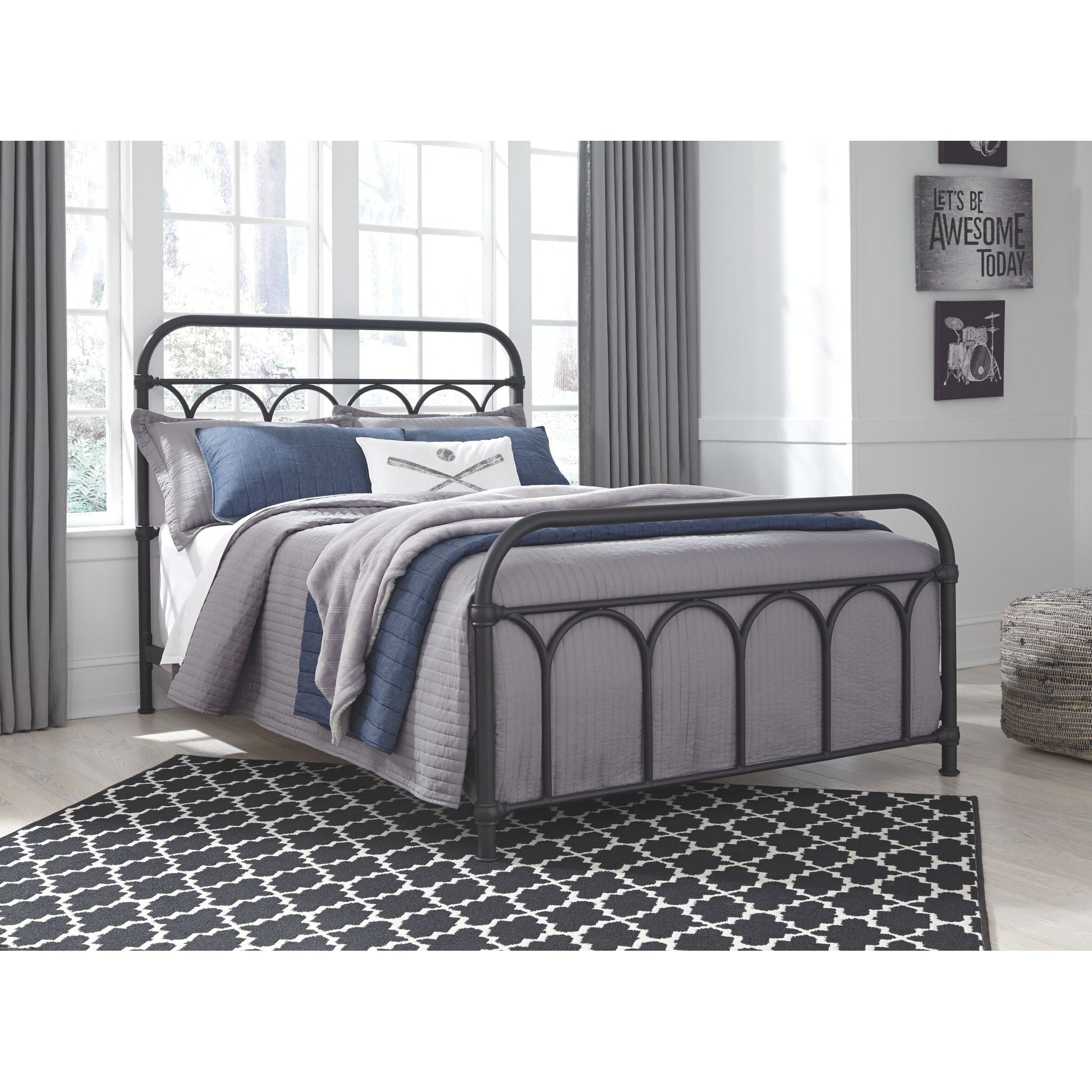 Sarasota Headboard / Footboard / Rails - Black