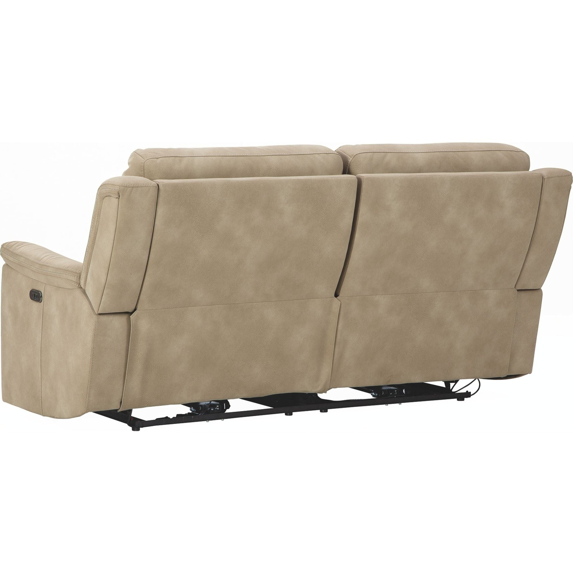 Next Power Reclining Sofa - Sand