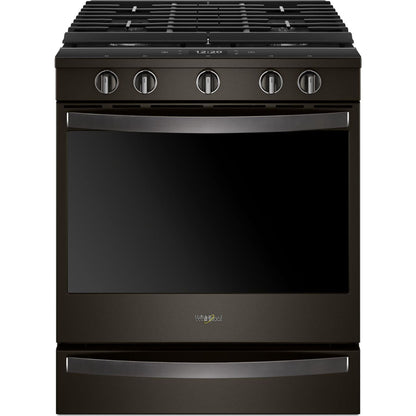 Whirlpool Gas Range (WEG750H0HV) - Black Stainless