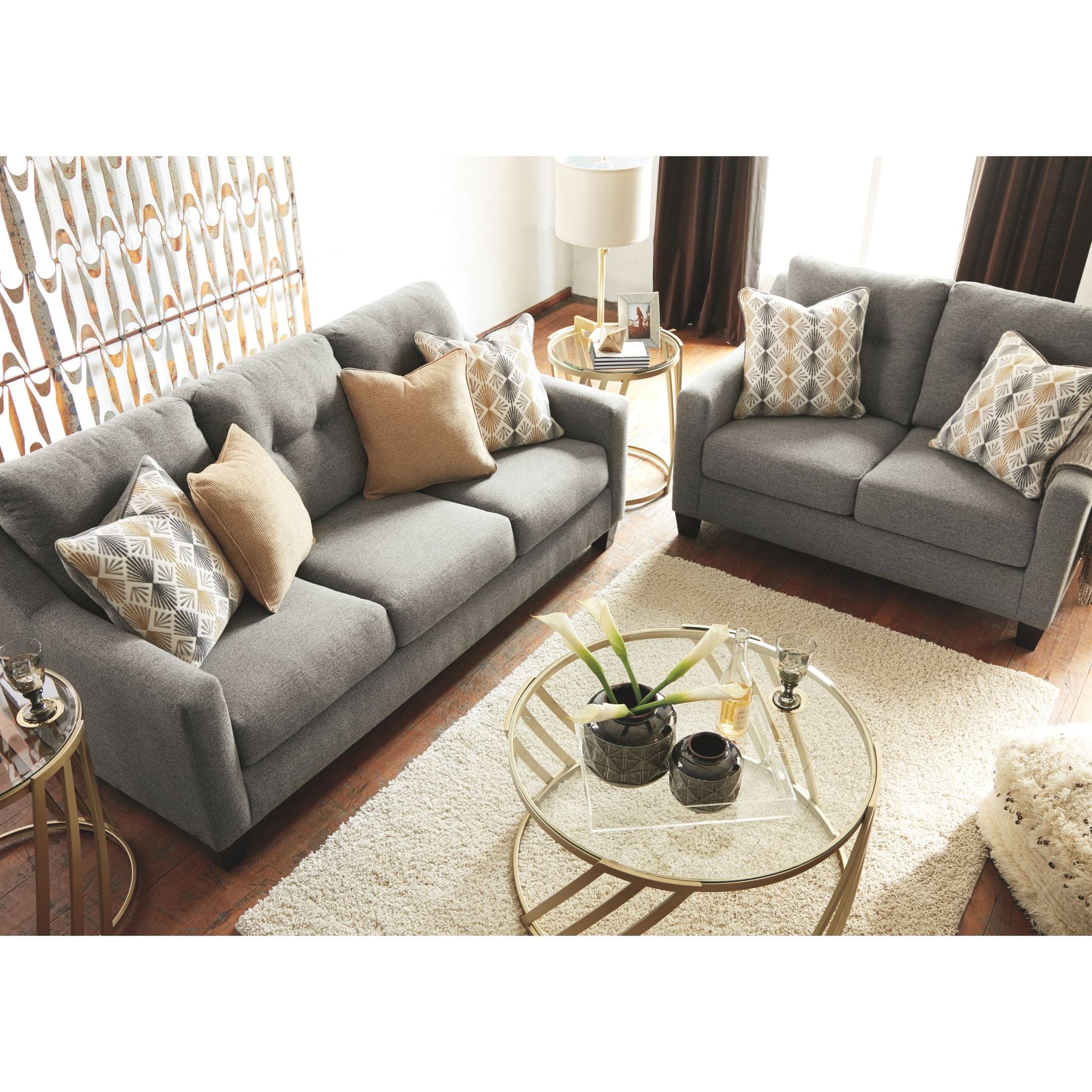 Daylon Loveseat - Graphite