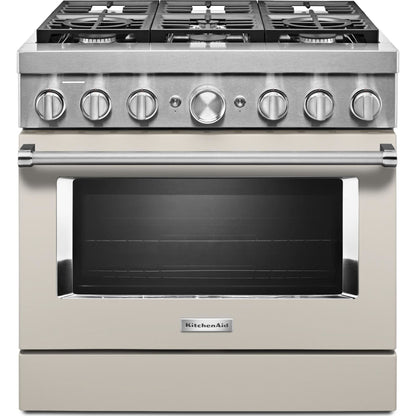 KitchenAid Dual Fuel Range (KFDC506JMH) - Milkshake