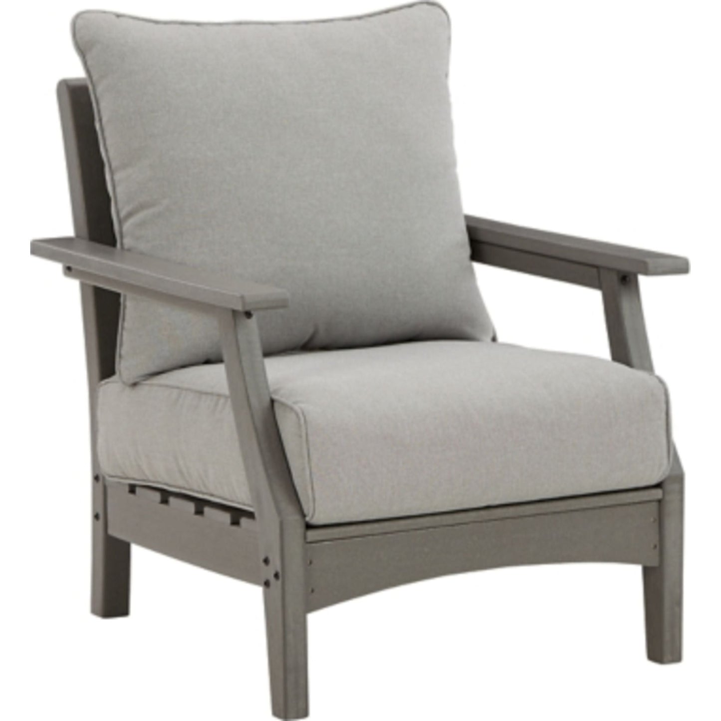 Outdoor Visola Lounge Chair-Set of 2 Gray