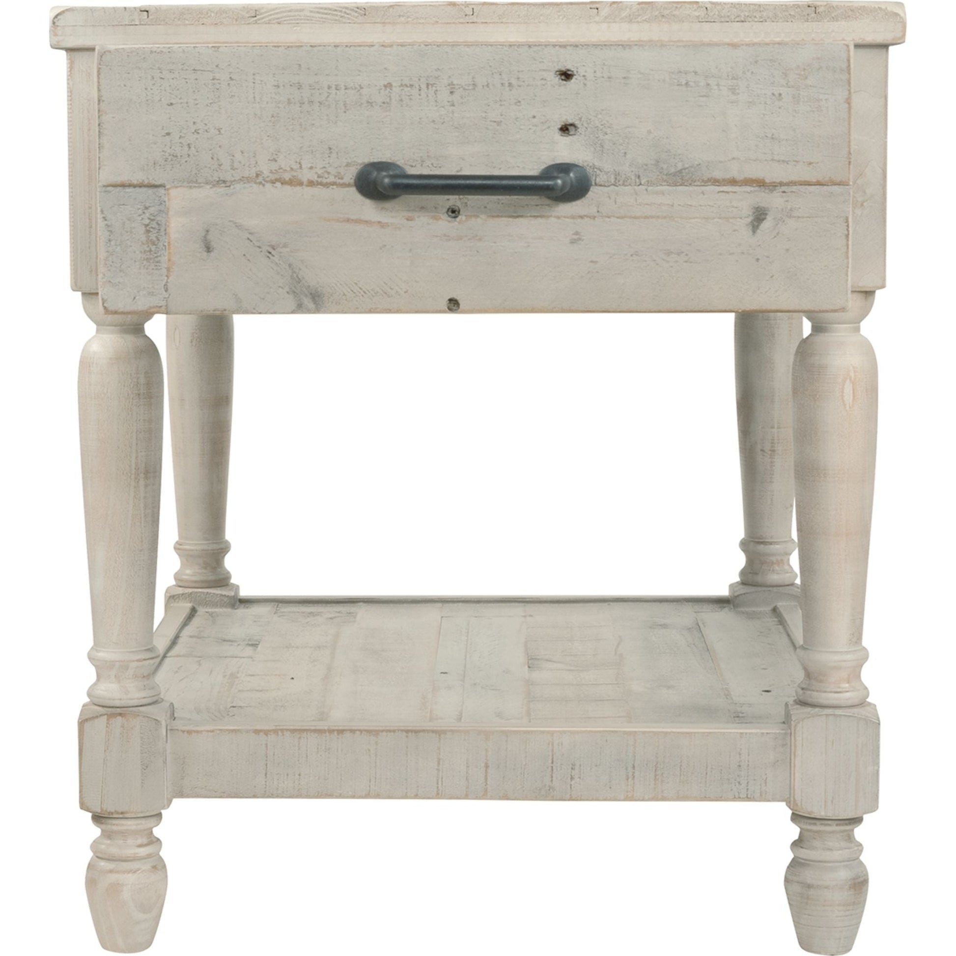 Malmaison End Table - Whitewash