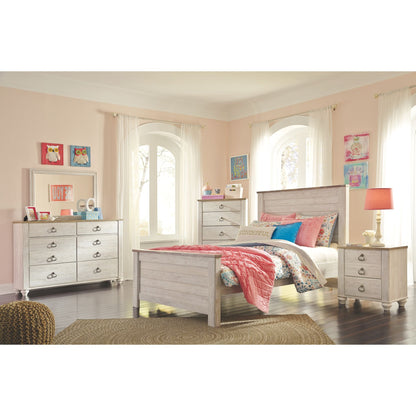 Willowton 3 Piece Panel Bed