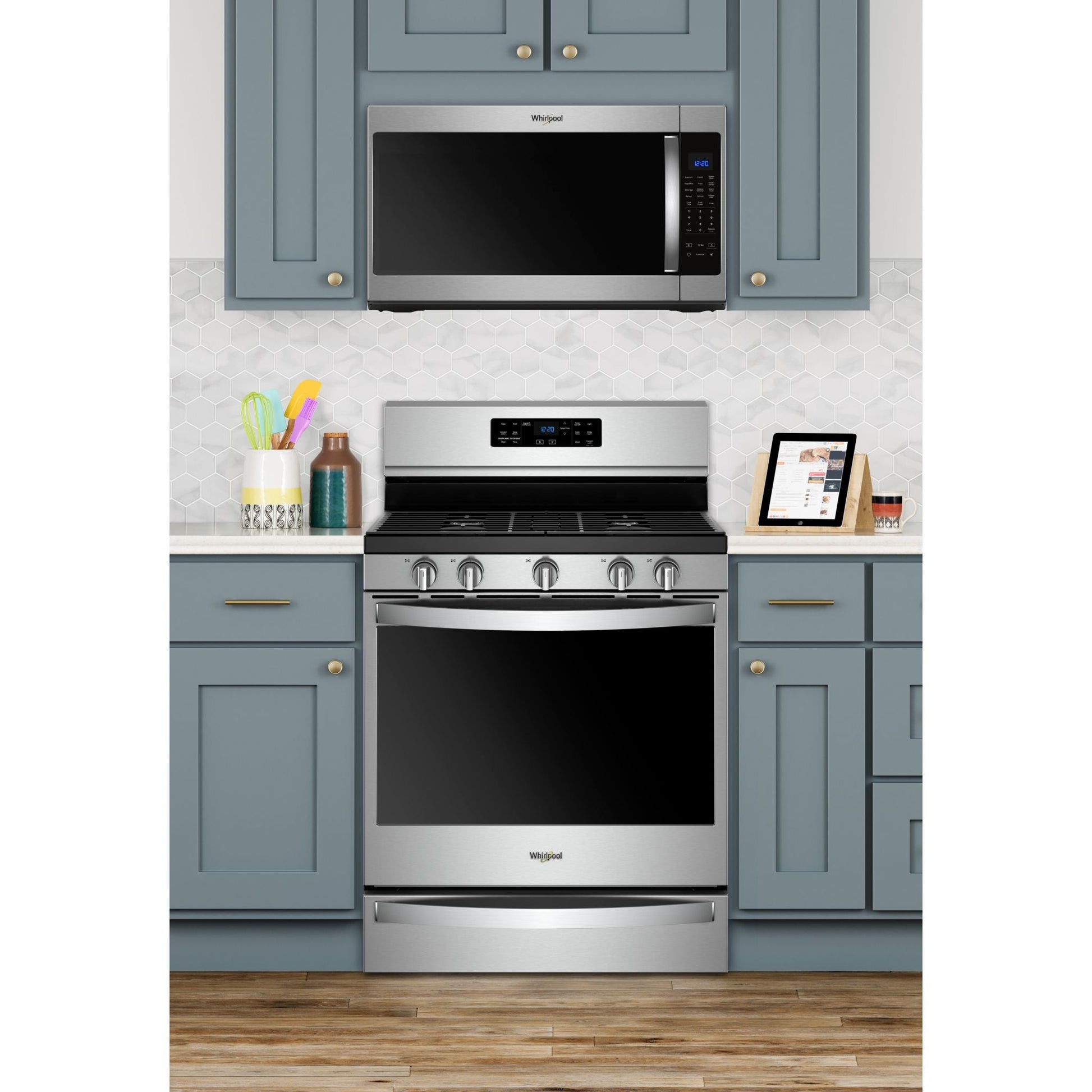 Whirlpool Gas Range (WFG775H0HZ) - Stainless Steel