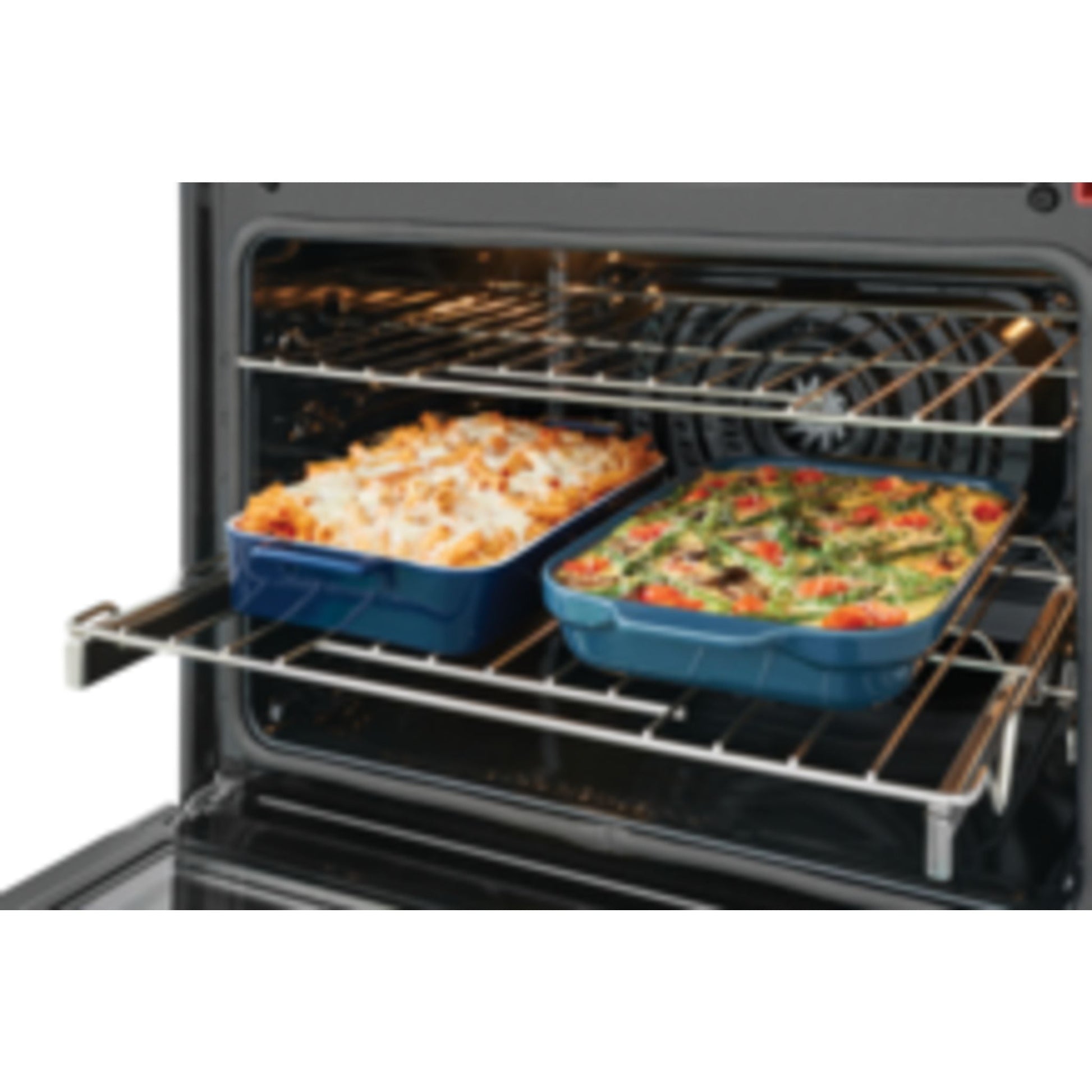 Frigidaire Gallery 30" True Convection Wall Oven (GCWS3067AD) - Black Stainless, SmudgeProof