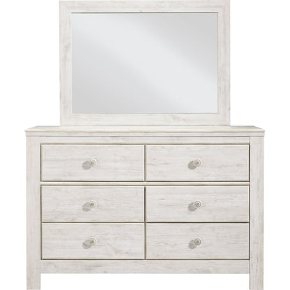 Jareth 5 Piece Bedroom Package - Whitewash