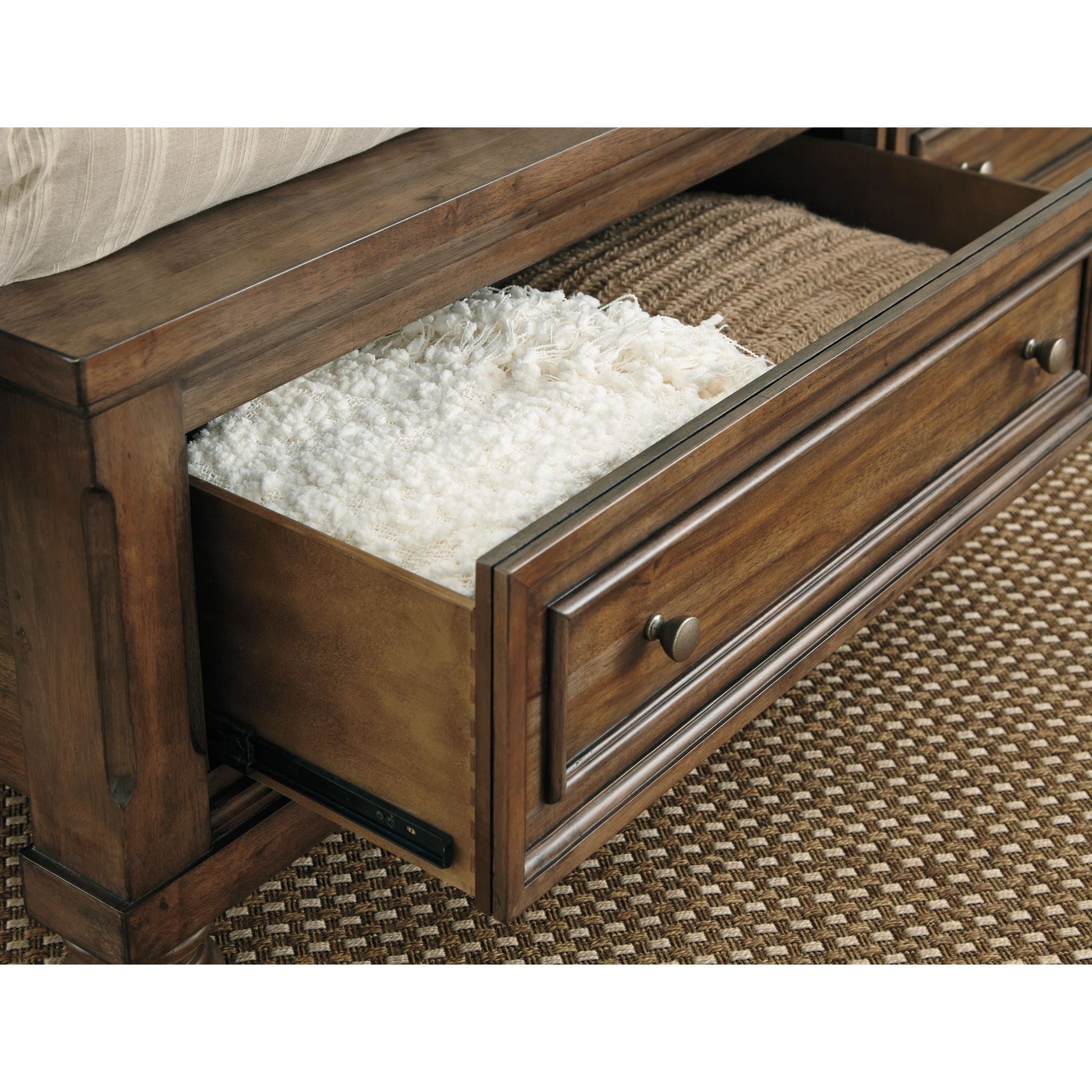 Baymore Panel Bed with Storage