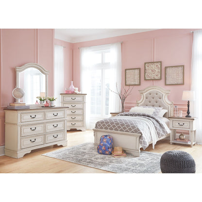 Realyn Chest - Chipped White