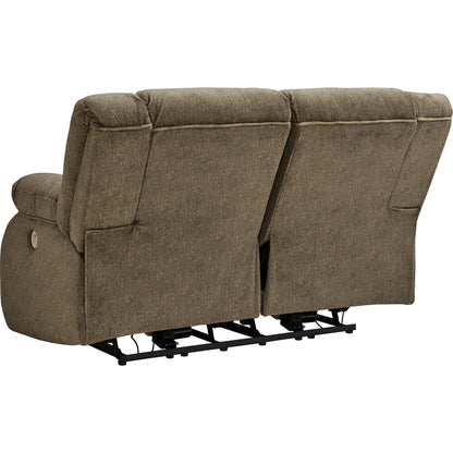 Burkner Power Reclining Loveseat - Mocha