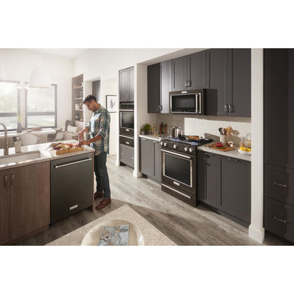 KitchenAid Gas Range (KSGG700EBS) - Black Stainless Steel