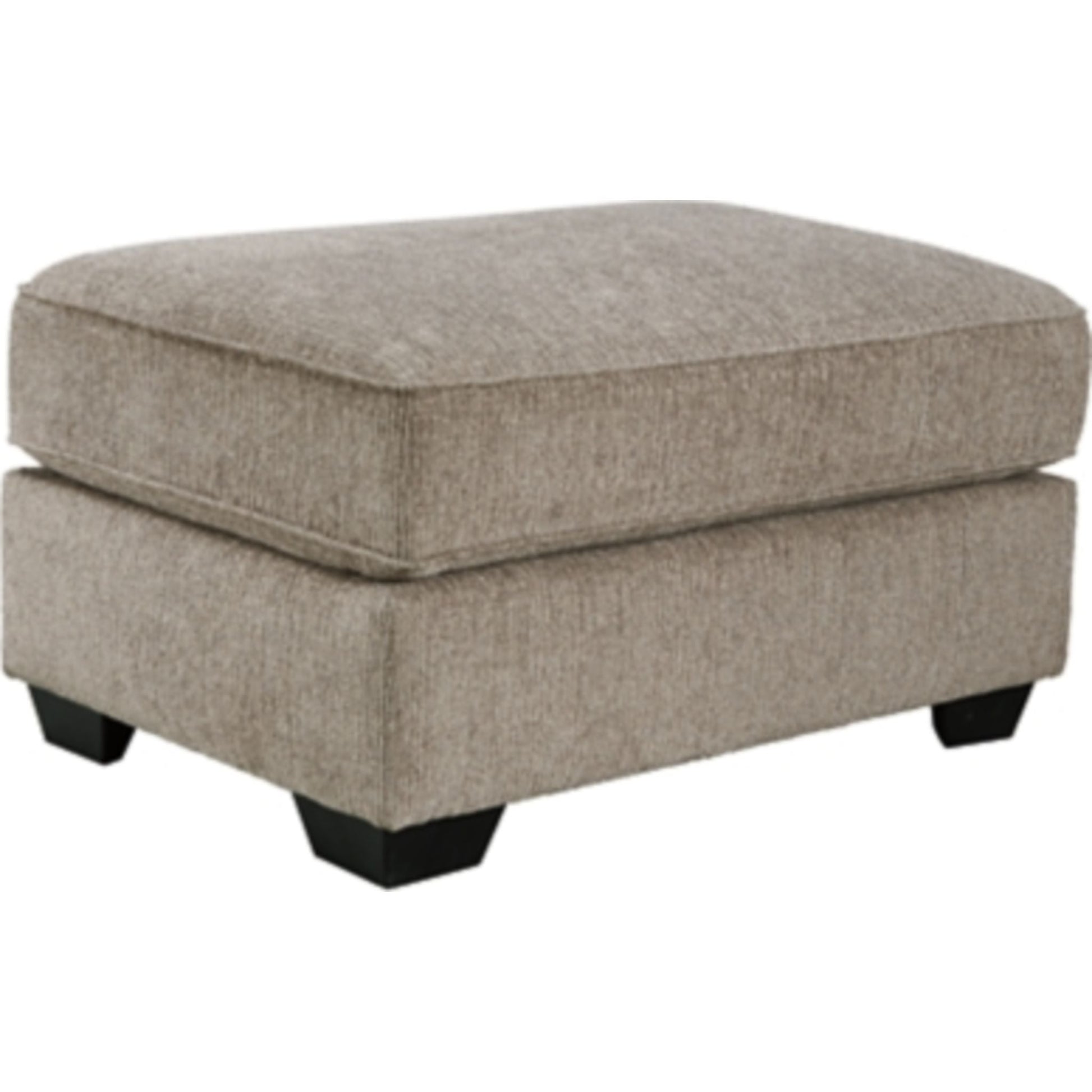 Pantomine Oversized Accent Ottoman - Driftwood