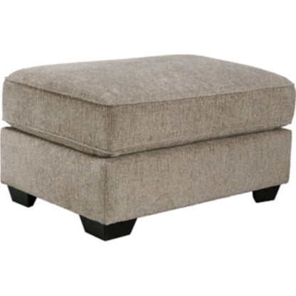 Pantomine Oversized Accent Ottoman - Driftwood