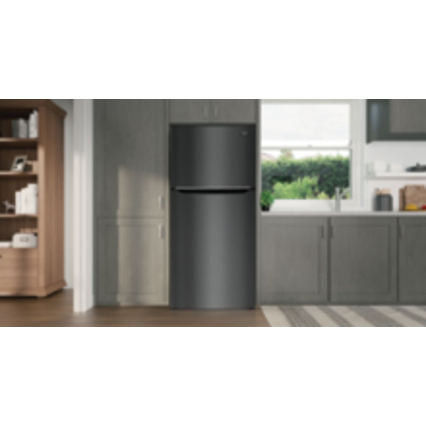 Frigidaire Gallery Top Mount Fridge (FGHT2055VD) - Black Stainless