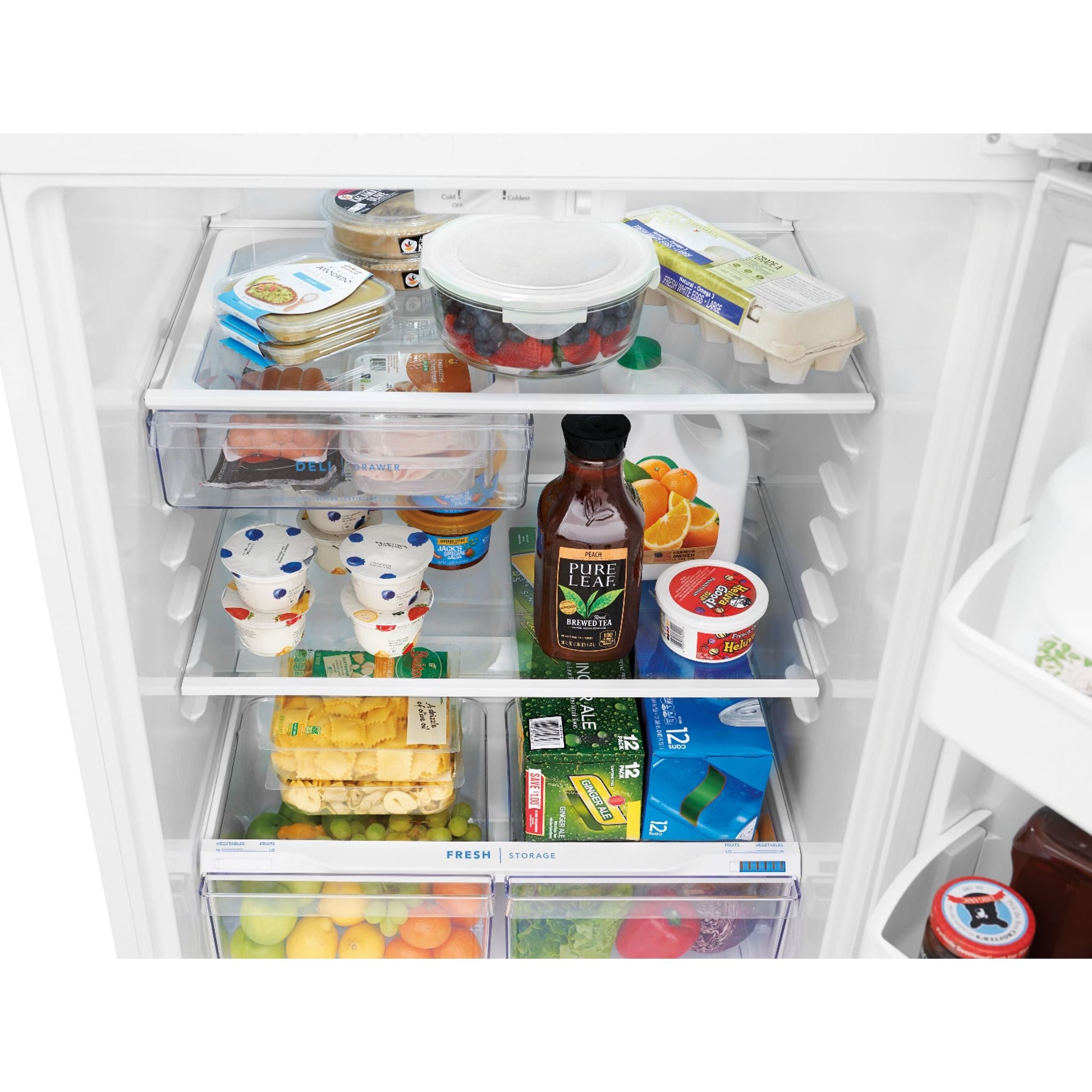 Frigidaire Top Mount Fridge (FFTR1835VW) - White