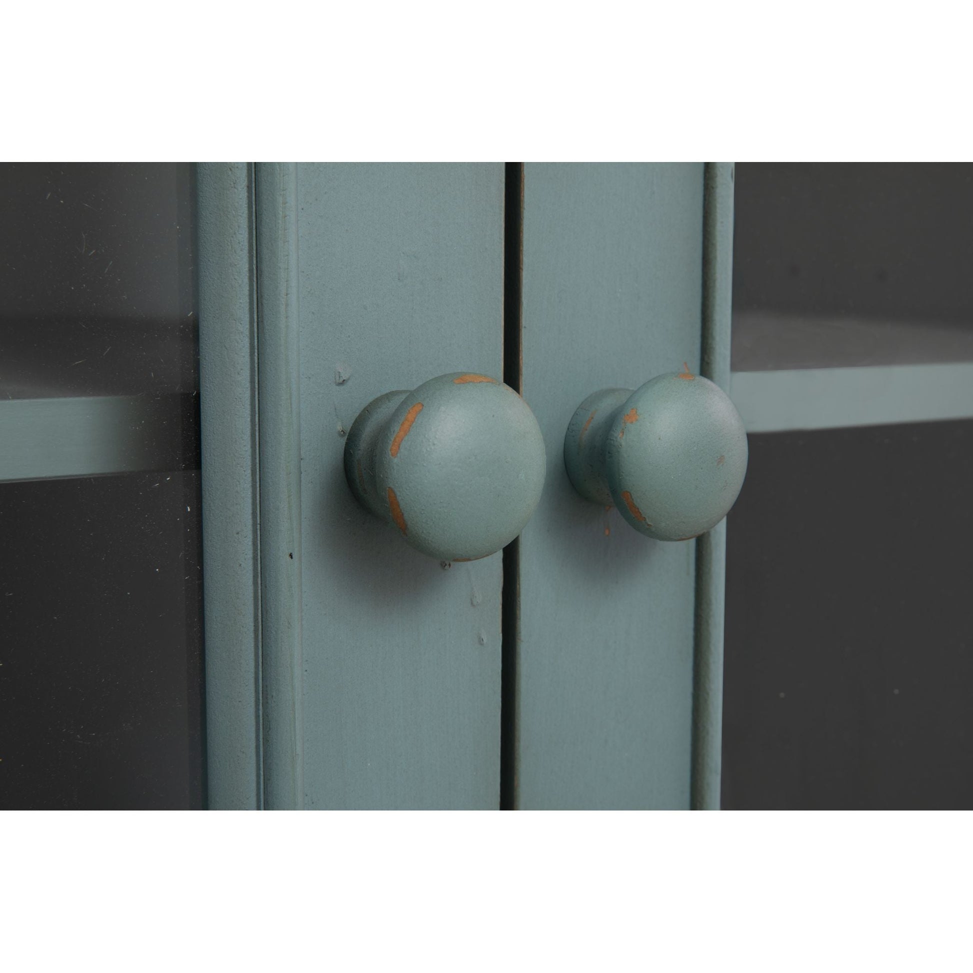 Mirimyn Antiq Small Accent Table - Teal