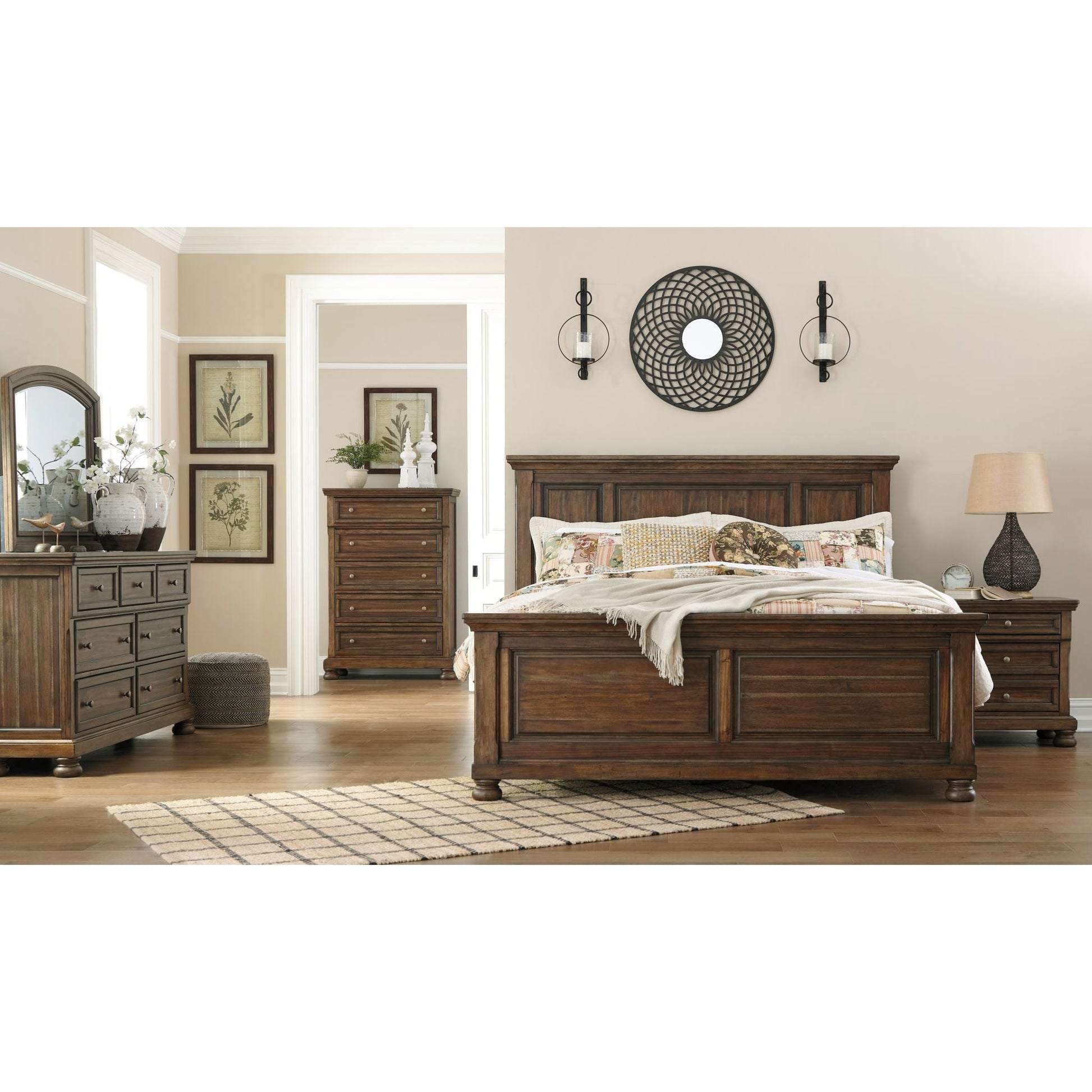 Baymore Panel Bed