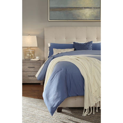 Dolante Upholstered Bed - Beige