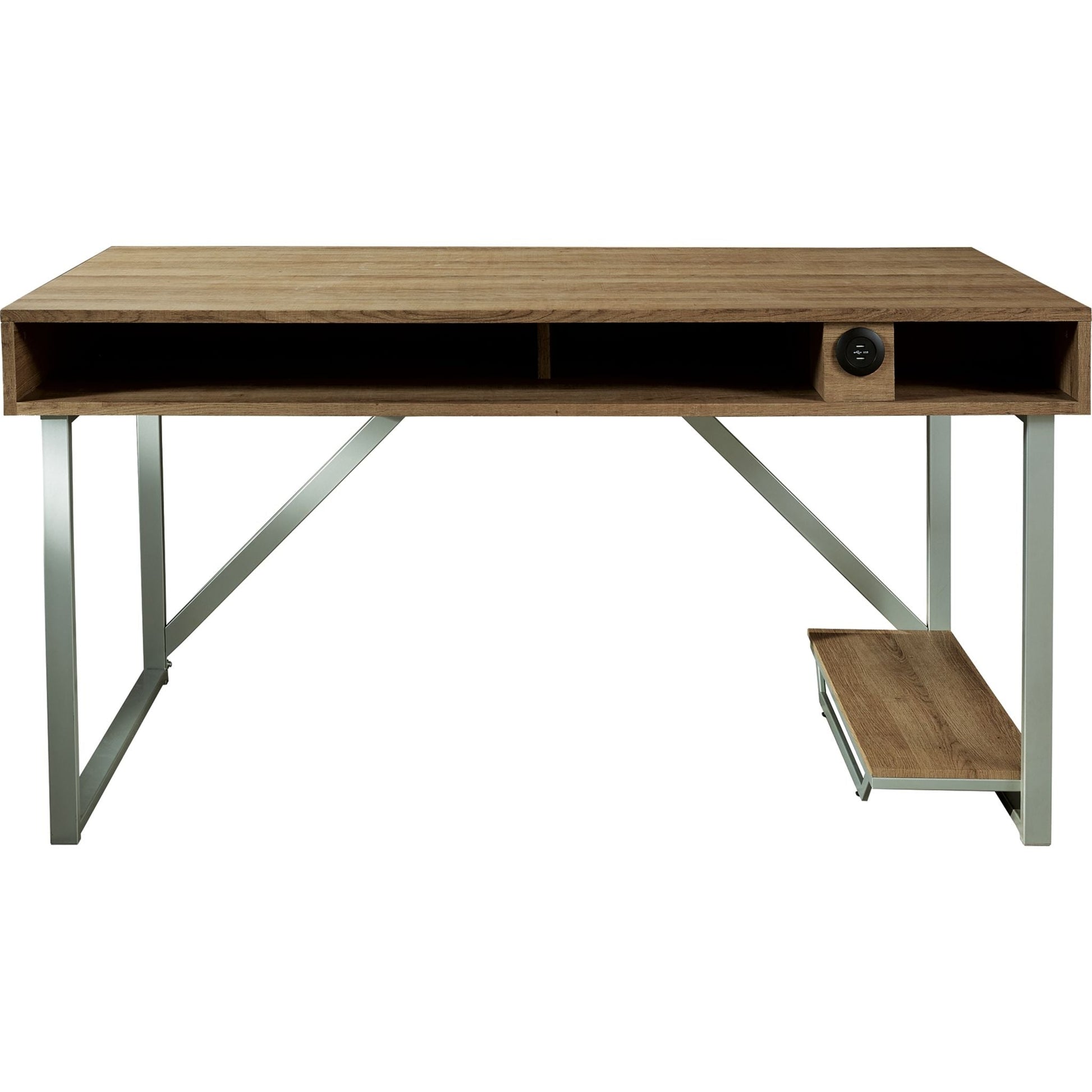 Barolli Desk - Gunmetal