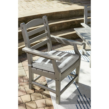 Outdoor Visola Chair-Set of 2 Gray