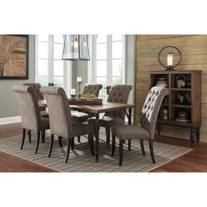 Tripton Side Chair - Graphite - (D530-02)