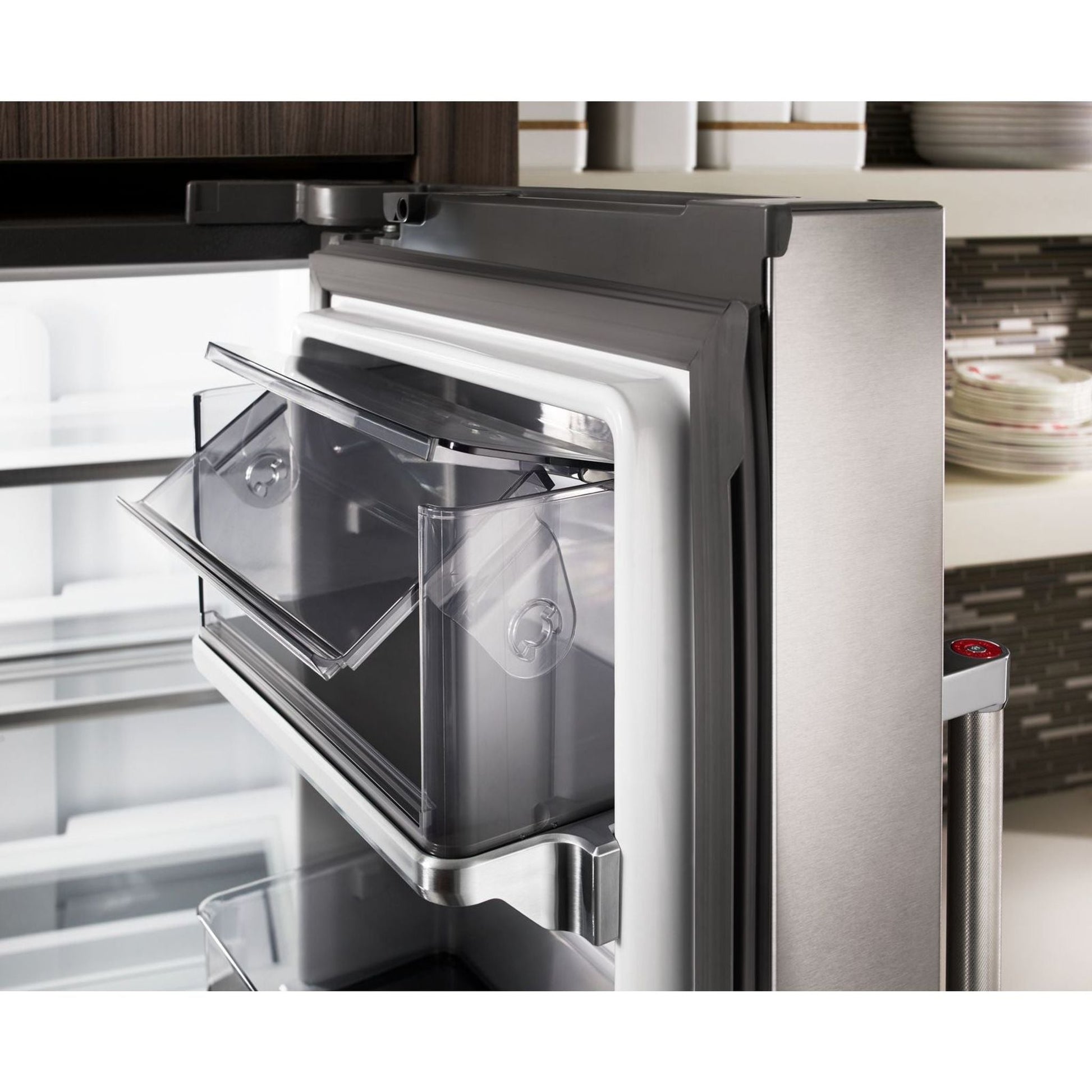 KitchenAid French Door Fridge (KRFC704FBS) - Black Stainless