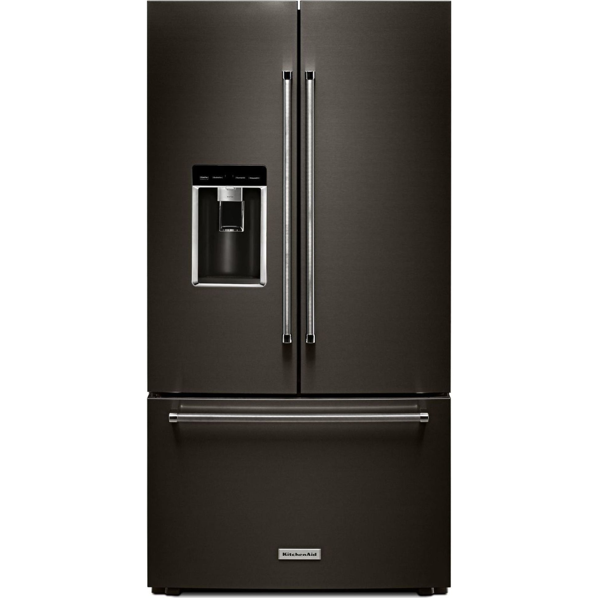 KitchenAid French Door Fridge (KRFC704FBS) - Black Stainless