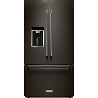 KitchenAid French Door Fridge (KRFC704FBS) - Black Stainless