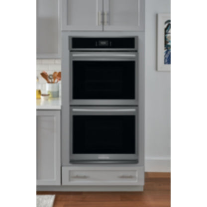 Frigidaire Gallery 27” Double Wall Oven (GCWD2767AD) - Black Stainless, SmudgeProof