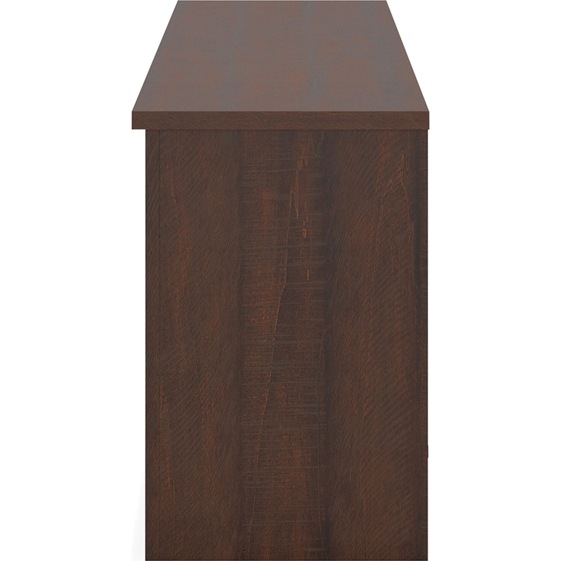 Camiburg Extra Large TV Stand - Warm Brown