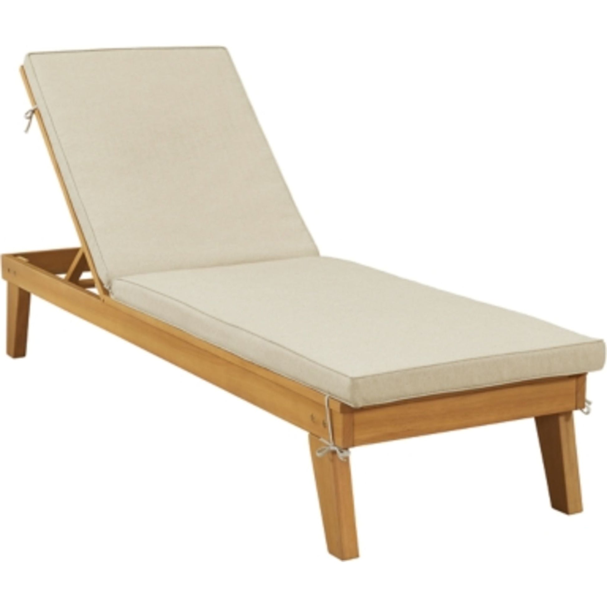 Outdoor Byron Bay Chaise Lounge Light Brown