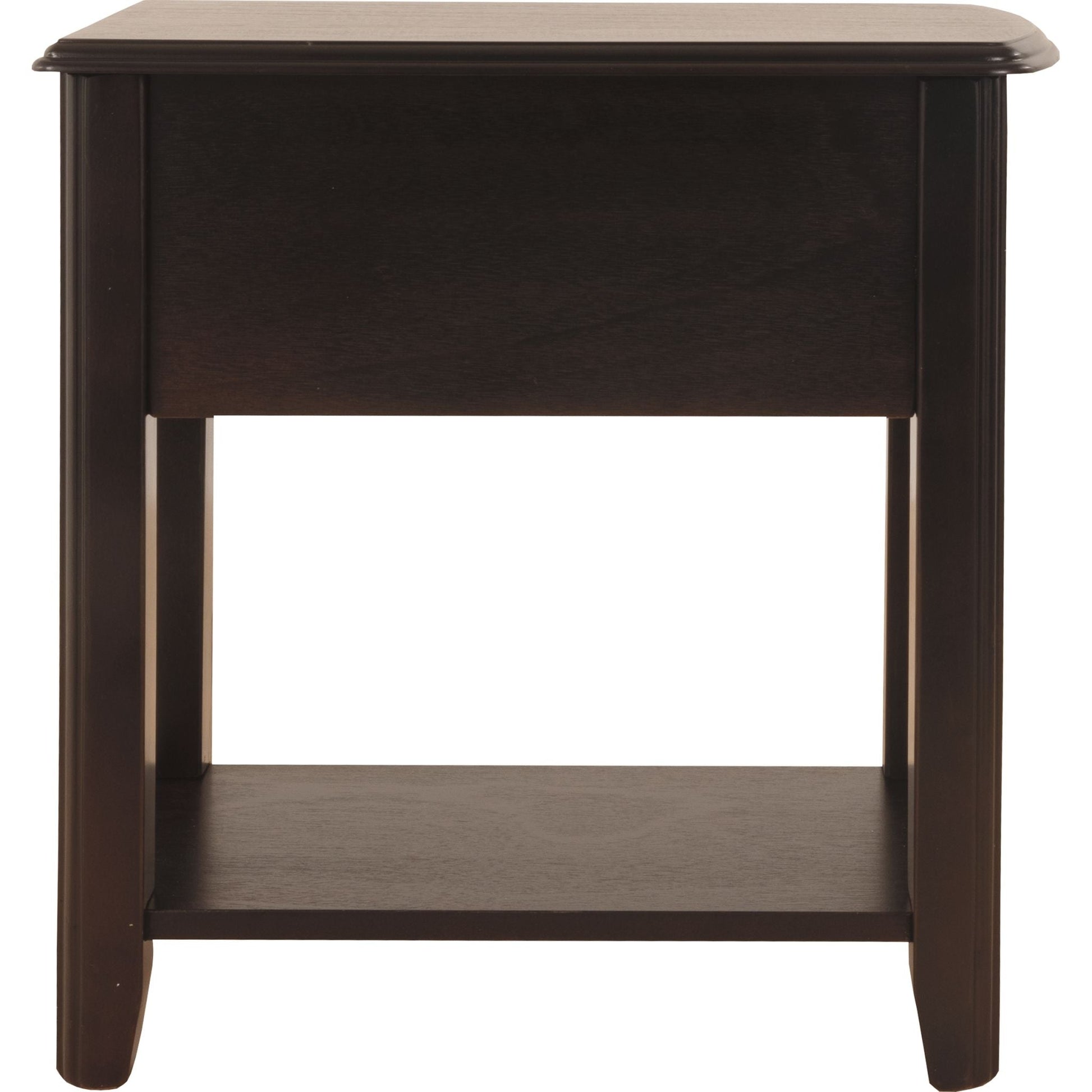 Breegin Chairside Table - Black