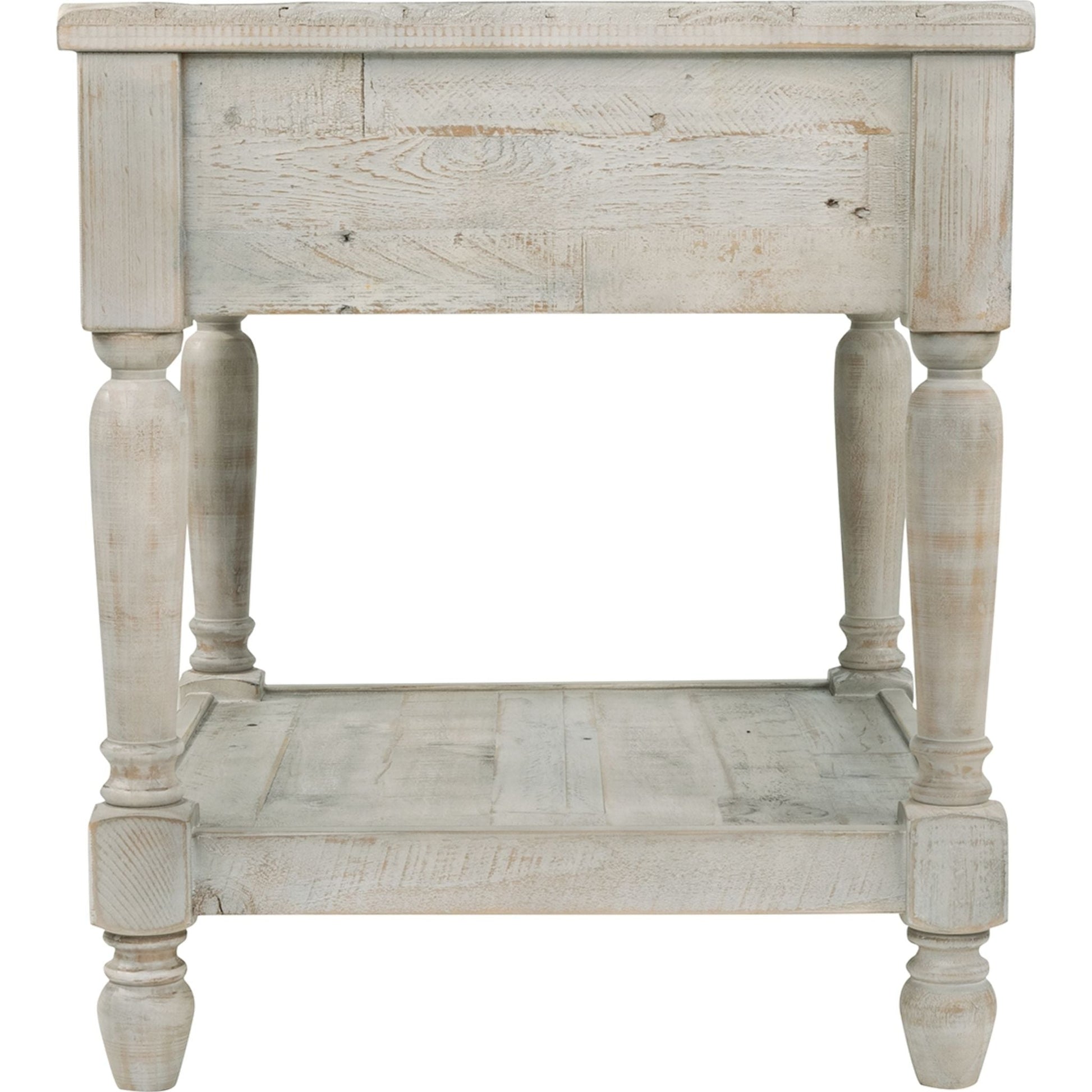 Malmaison End Table - Whitewash